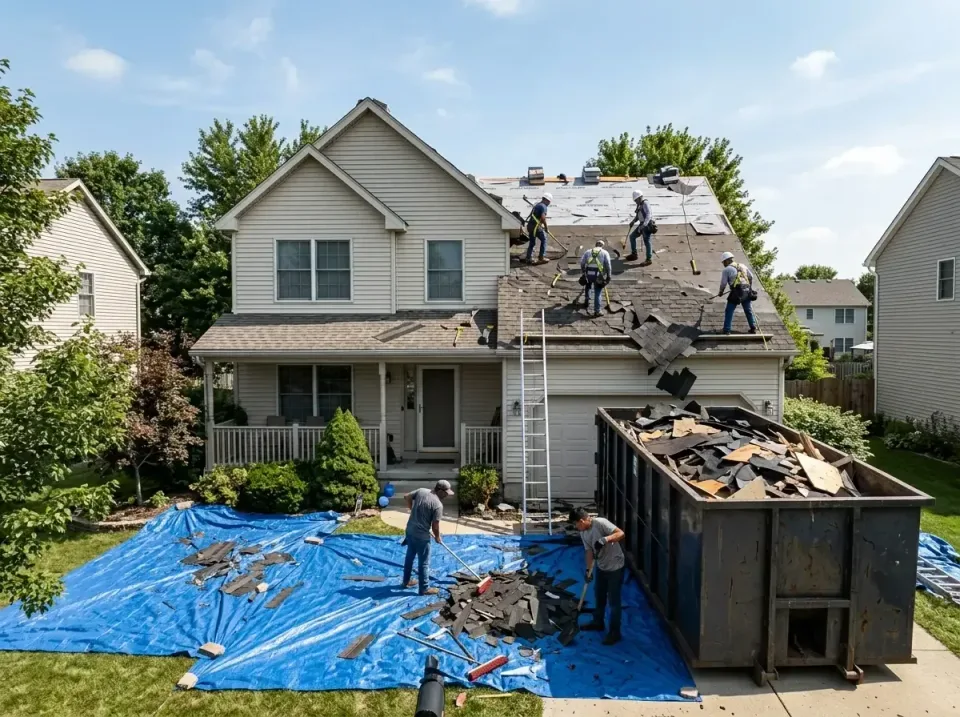 roof-replacement-debris-remova-004 — frequently asked questions, Cheapest Dumpster Rentals in Johnston, IA